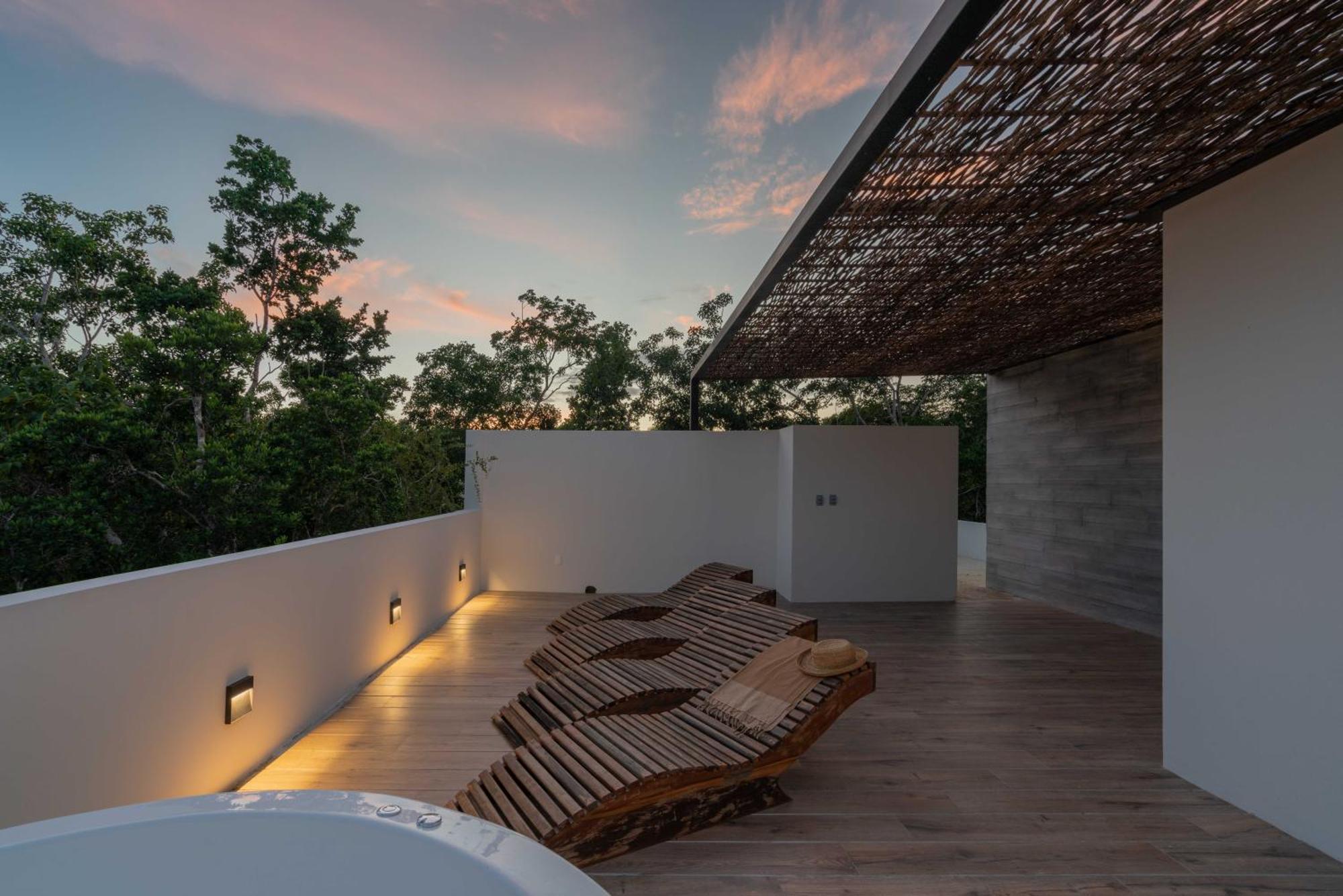 Twelve O'Clock - Luxury Villas Tulum Exteriör bild