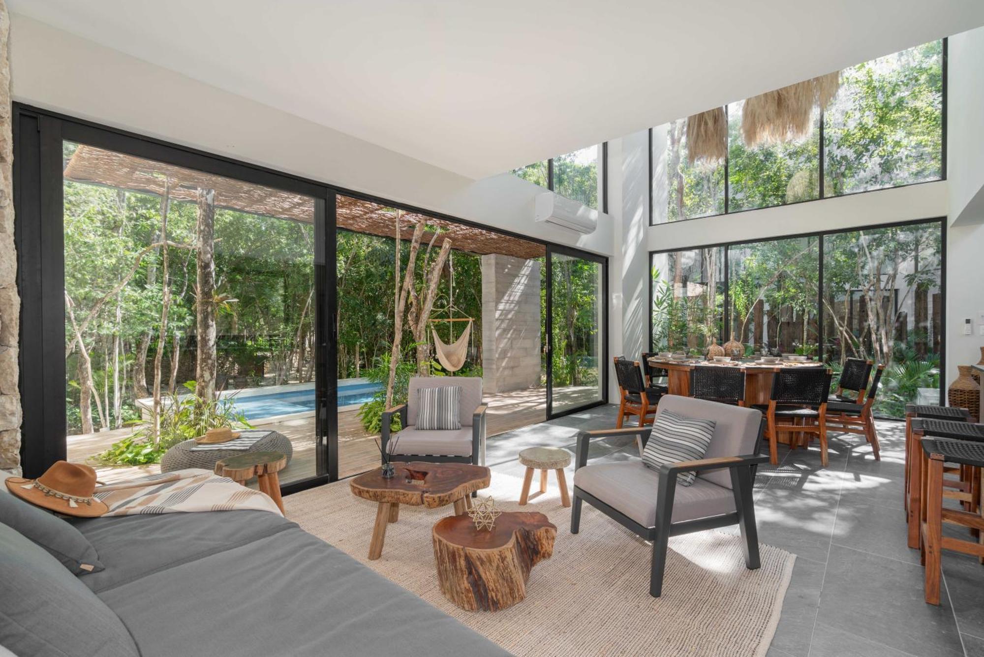 Twelve O'Clock - Luxury Villas Tulum Exteriör bild
