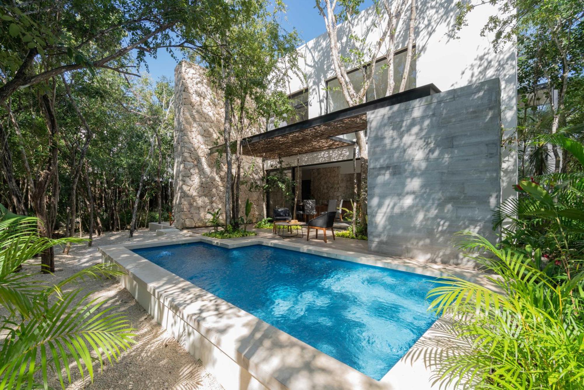 Twelve O'Clock - Luxury Villas Tulum Exteriör bild