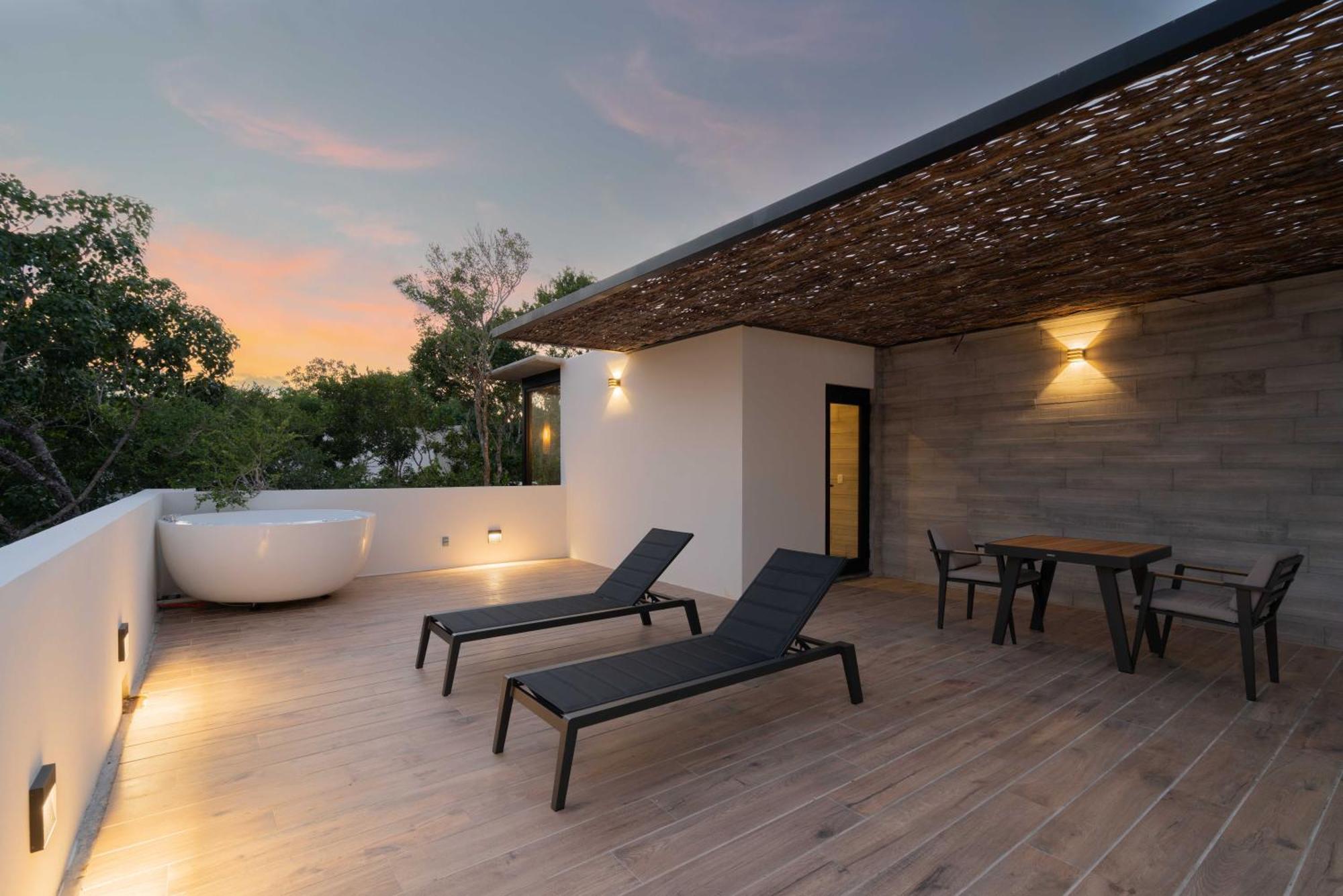 Twelve O'Clock - Luxury Villas Tulum Exteriör bild