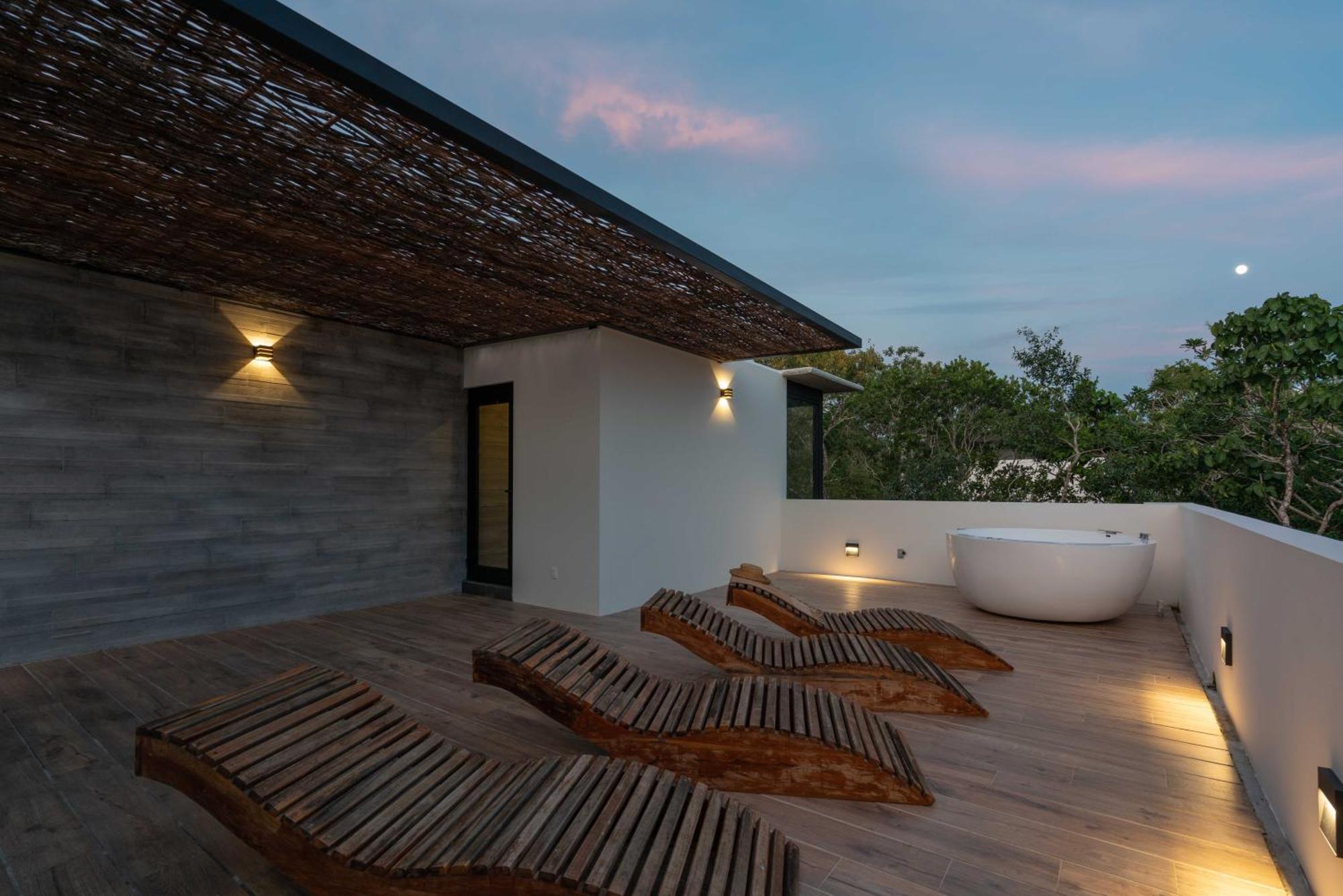 Twelve O'Clock - Luxury Villas Tulum Exteriör bild