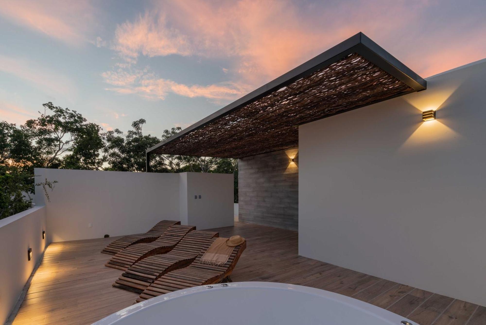 Twelve O'Clock - Luxury Villas Tulum Exteriör bild
