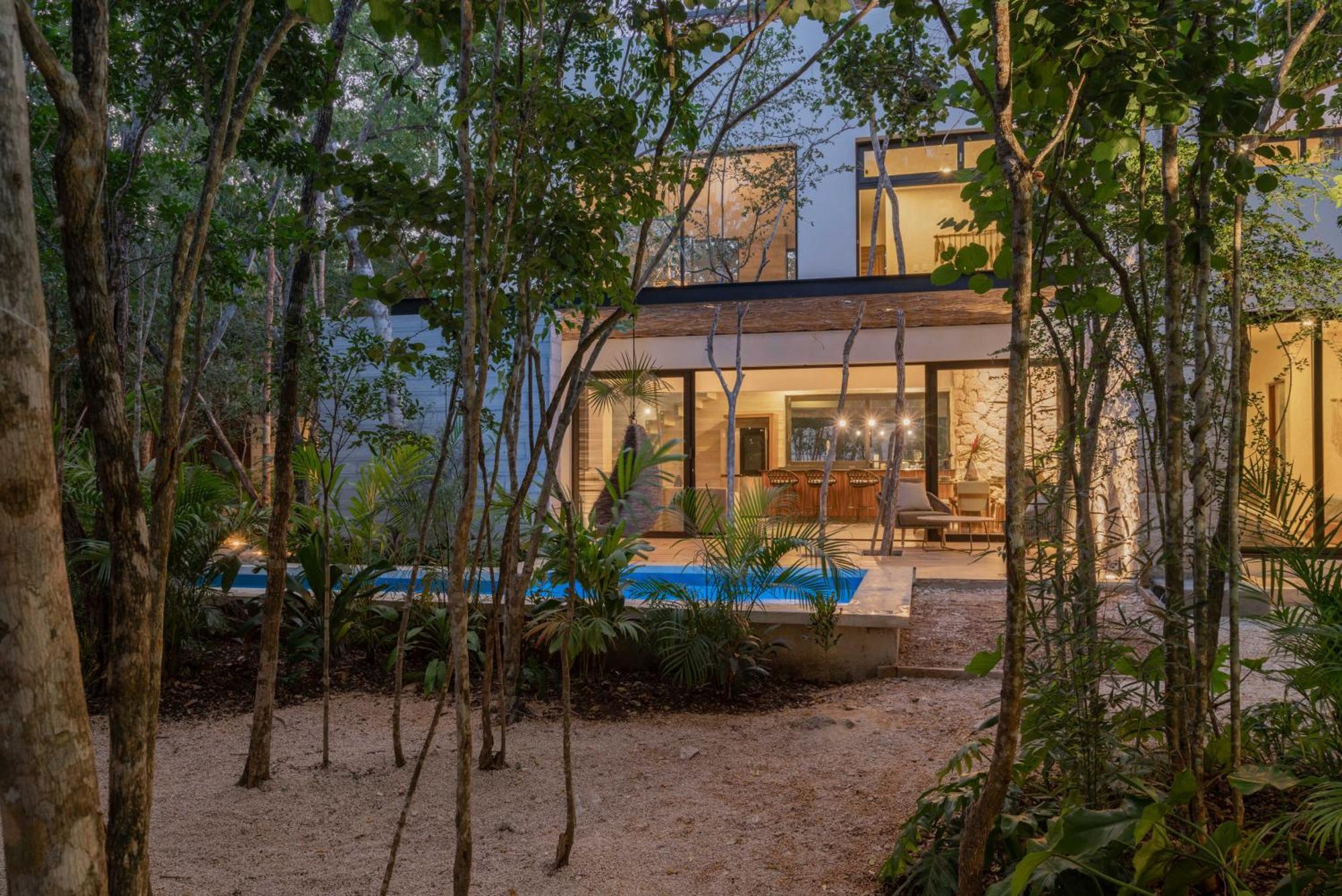 Twelve O'Clock - Luxury Villas Tulum Exteriör bild